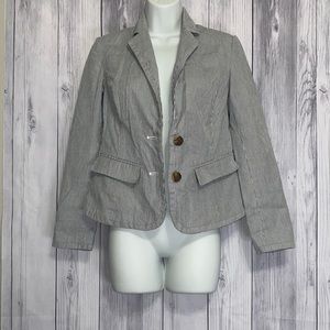 Pinstripe Gap Jacket Size